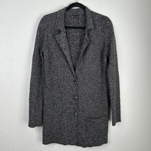 Theory Womens Cardigan Hesti Eloquence Longline Wool Medium